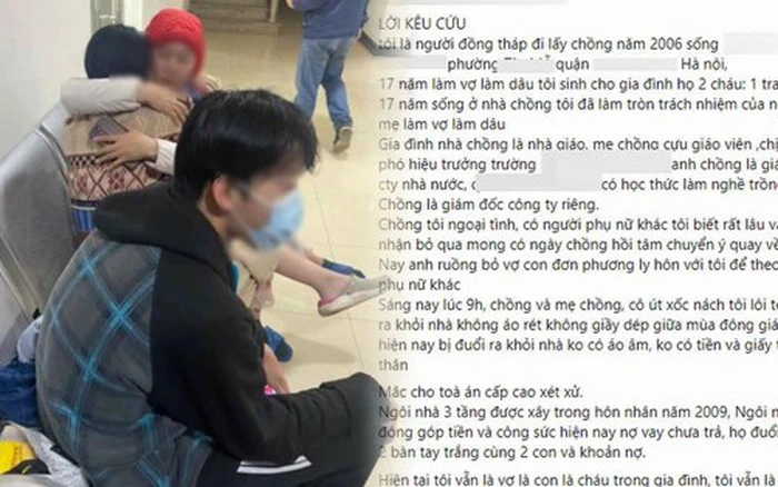 3 mẹ con phải tá túc ở Công an phường 3 mẹ con phải tá túc ở Công an phường