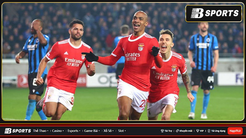 Phong độ ấn tượng của Benfica Phong độ ấn tượng của Benfica