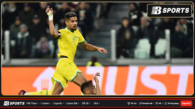 Juventus hòa Nantes bất phân thắng bại Juventus hòa Nantes bất phân thắng bại