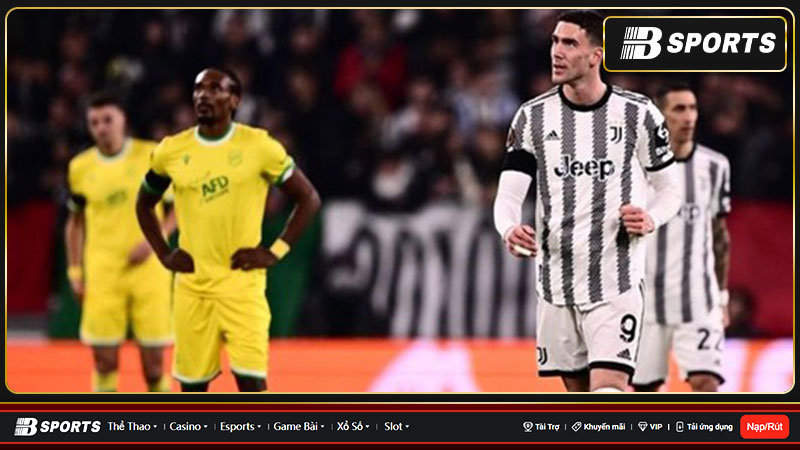 Juventus hòa Nantes: 1–1 lượt đi vòng 1/8 Europa League Juventus hòa Nantes: 1–1 lượt đi vòng 1/8 Europa League