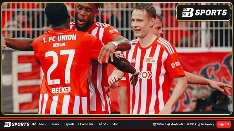 Mùa giải này, Union Berlin đang có phong độ tốt Mùa giải này, Union Berlin đang có phong độ tốt