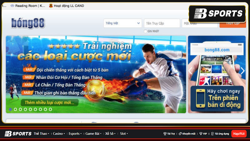 Truy cập vào website bằng link bong88 chính thức Truy cập vào website bằng link bong88 chính thức
