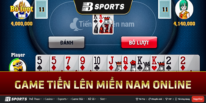 Các quân bài có trong game đánh bài tiến lên miền nam Các quân bài có trong game đánh bài tiến lên miền nam