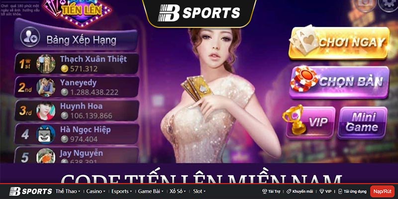Một số lợi ích khi nhận mã code tiến lên miền nam Một số lợi ích khi nhận mã code tiến lên miền nam