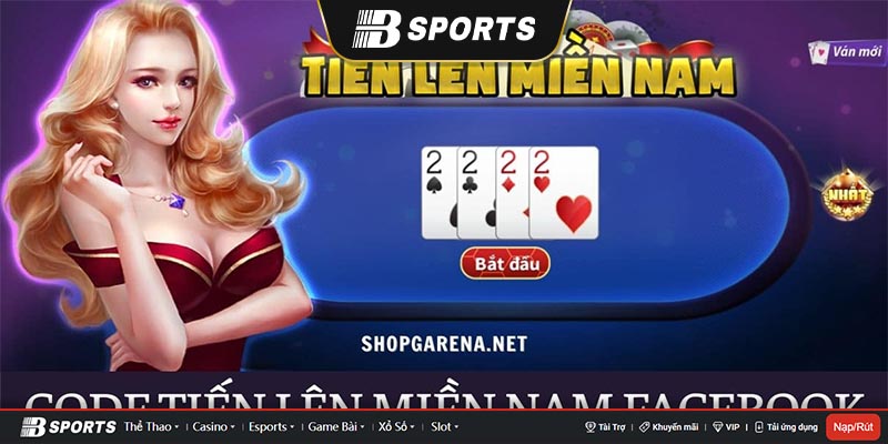 Cách nhận code tiến lên miền nam thông qua facebook Cách nhận code tiến lên miền nam thông qua facebook