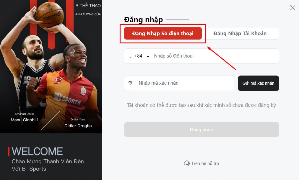 Tạo tài khoản bằng số điện thoại Tạo tài khoản bằng số điện thoại