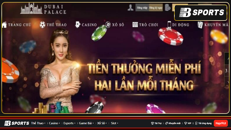 Điểm nổi bật có tại nhà cái Dubai Casino