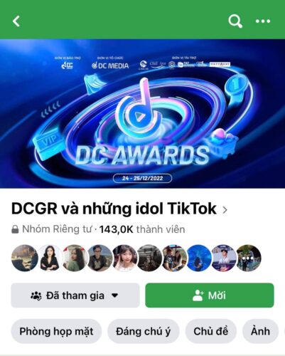 Duy Muối cũng sở hữu 1 nhóm rất đông thành viên trên Facebook