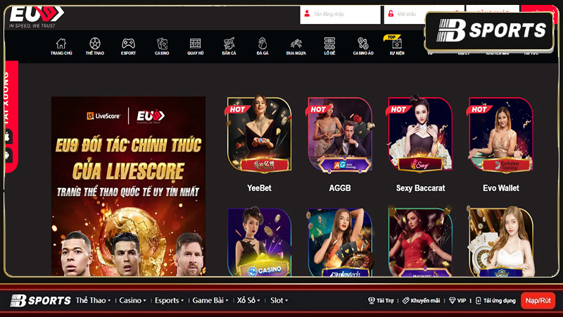 Eubetvn casino là một nhà cái có tầm ảnh hưởng rất mạnh mẽ ở khu vực châu Á