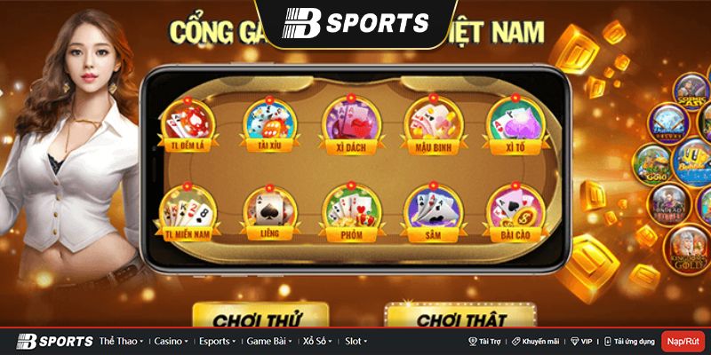 Top 3 hình thức game bài đổi thưởng trực tuyến có tại Bsports Top 3 hình thức game bài đổi thưởng trực tuyến có tại Bsports