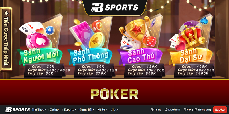 Game bài Poker Game bài Poker