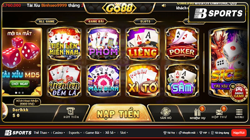 Slots trên Go88 trực tuyến Slots trên Go88 trực tuyến