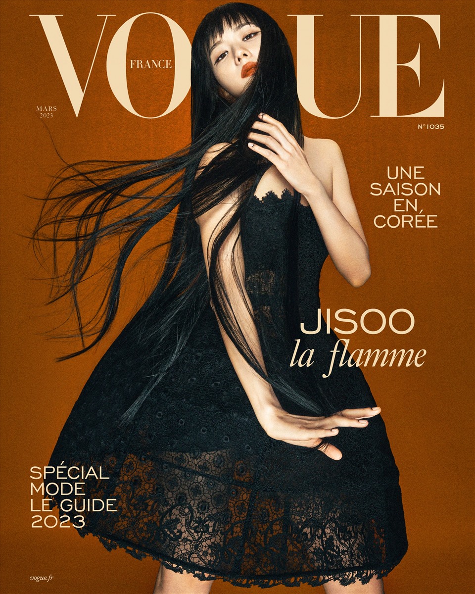 Jisoo BLACKPINK trên trang bìa Vogue Pháp mới nhất Jisoo BLACKPINK trên trang bìa Vogue Pháp mới nhất