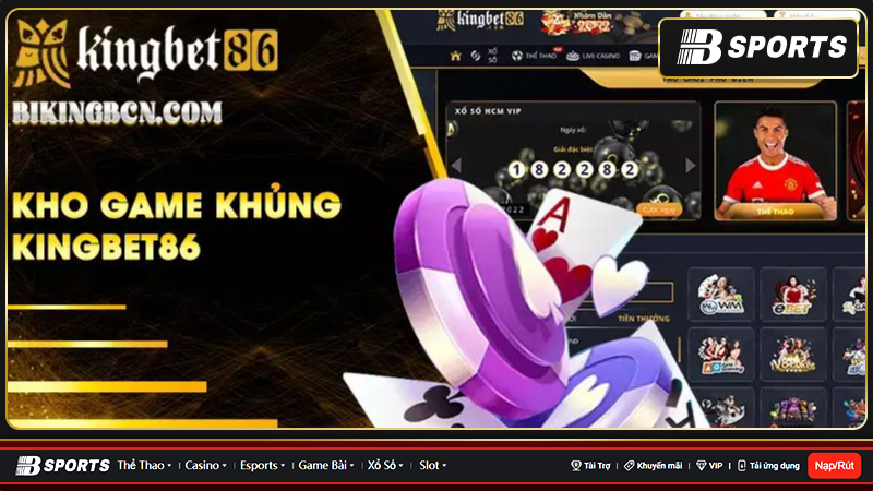 Các tựa game phổ biến nhất tại Live casino Kingbet86