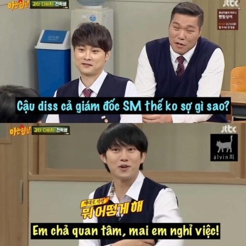 Nam Idol thẳng thắn diss công ty