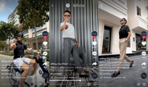 Những video về phối đồ của Ông chú Polo nhanh chóng lên xu hướng