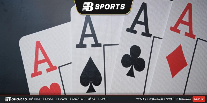Four Of A Kind của Poker Hand Four Of A Kind của Poker Hand