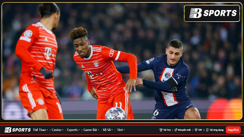 Mặc dù được thi đấu trên sân nhà nhưng phần lớn thời gian PSG lại tỏ ra rất lép vế trước Bayern Mặc dù được thi đấu trên sân nhà nhưng phần lớn thời gian PSG lại tỏ ra rất lép vế trước Bayern