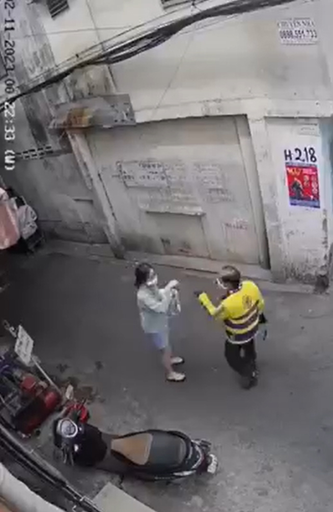 Tài xế Be đánh người Tài xế Be đánh người