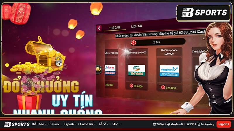 Chơi game nhận thưởng khủng tại Jun88