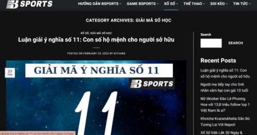 Top 1 trang web tra cứu thần số học miễn phí Website tra cứu thần số học - Bsports.ai Top 1 trang web tra cứu thần số học miễn phí Website tra cứu thần số học - Bsports.ai