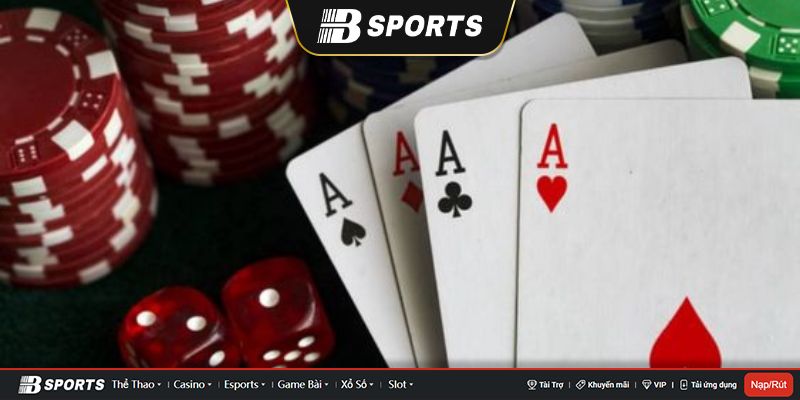 Dùng chiến thuật tâm lý khi chơi Xì Dách online