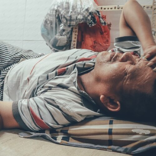 Hình ảnh chú Tâm ngậm ngùi chia sẻ Hình ảnh chú Tâm ngậm ngùi chia sẻ