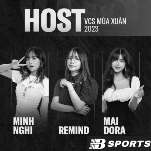 Minh Nghi làm host VCS mùa xuân 2023
