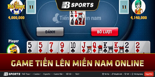 Các quân bài có trong game đánh bài tiến lên miền nam