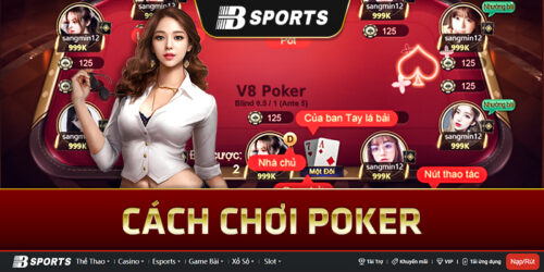 Các vòng chơi game bài poker ae888