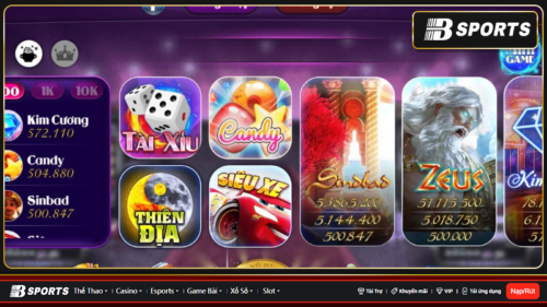 Game slot đổi thưởng số 1 tại nhà cái Bsports