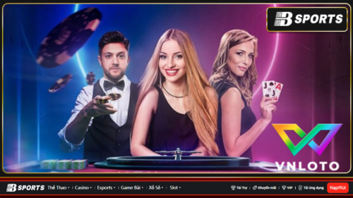 Kho game bài hot tại live casino vnloto