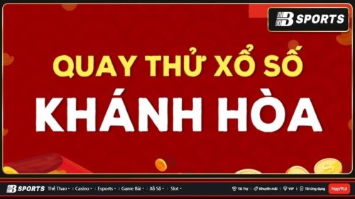 Quay thử xổ số Khánh Hòa