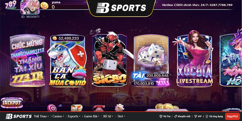 Giao diện bắt mắt của 789 club-game bài las vegas Giao diện bắt mắt của 789 club-game bài las vegas