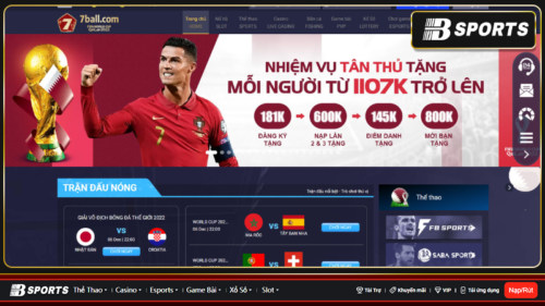 Sảnh cá cược casino online 7ball viet siêu hấp dẫn