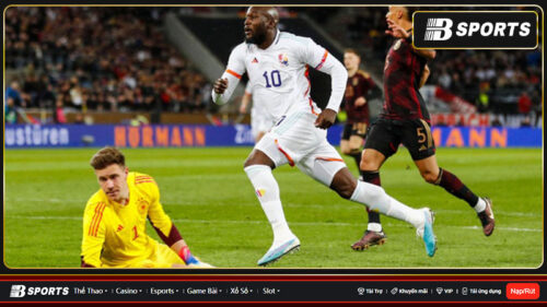 Lukaku ghi bàn giúp Bỉ thắng Đức