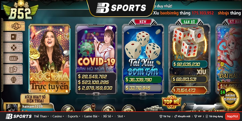 Các tính năng hoàn hảo khác tại cổng game b52 Các tính năng hoàn hảo khác tại cổng game b52