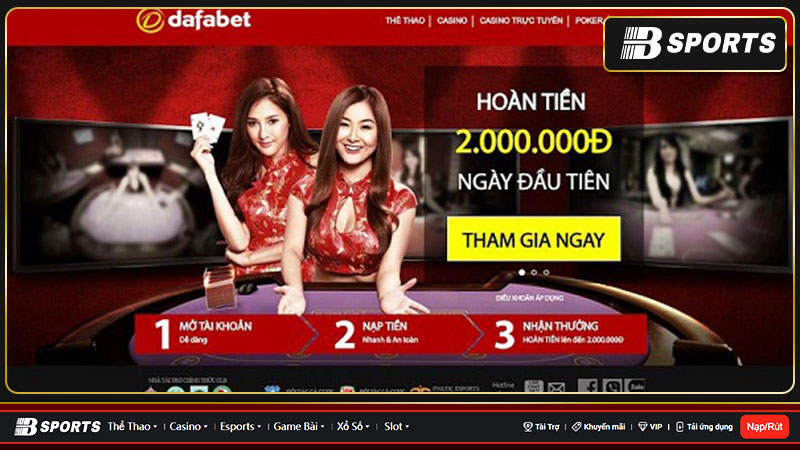 Dafabet nổi tiếng với Live Casino và game Slot Dafabet nổi tiếng với Live Casino và game Slot