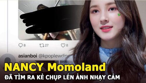 Nancy lộ clip nóng khi đang thay đồ trong cánh gà