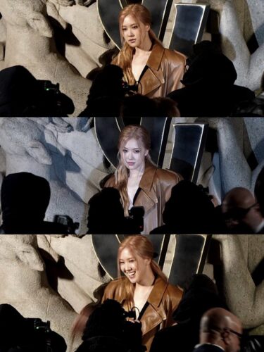 Rosé khiến netizen bùng nổ tại show diễn của Saint Laurent