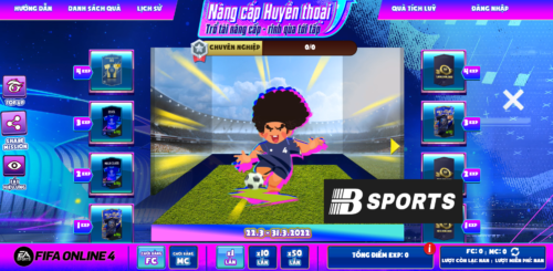 Sự kiện fo4 game FIFA "Nâng cấp huyền thoại"
