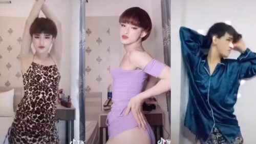 Phong cách ăn mặc và make up cùng những vũ điệu của Trần Đức Bo khiến nhiều người xem cảm thấy ''tê tái''