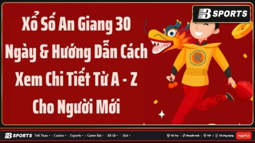 Xổ số An Giang 30 ngày