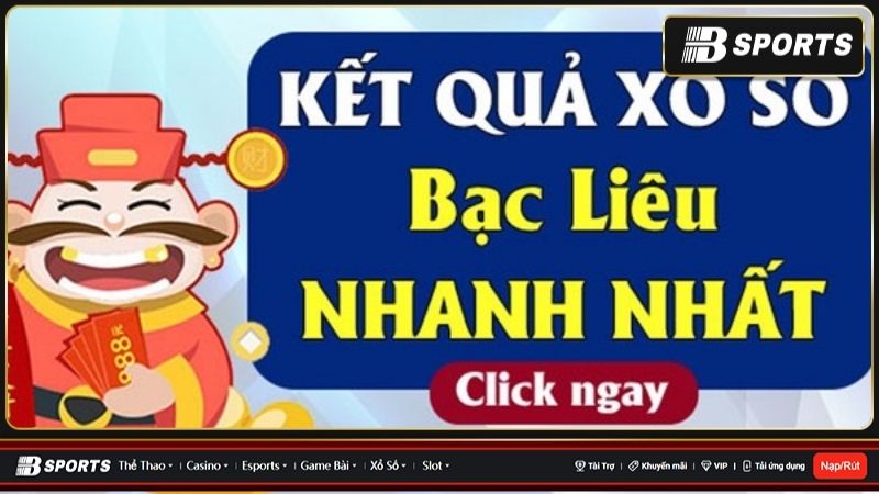 Xổ số Bạc Liêu 30 ngày