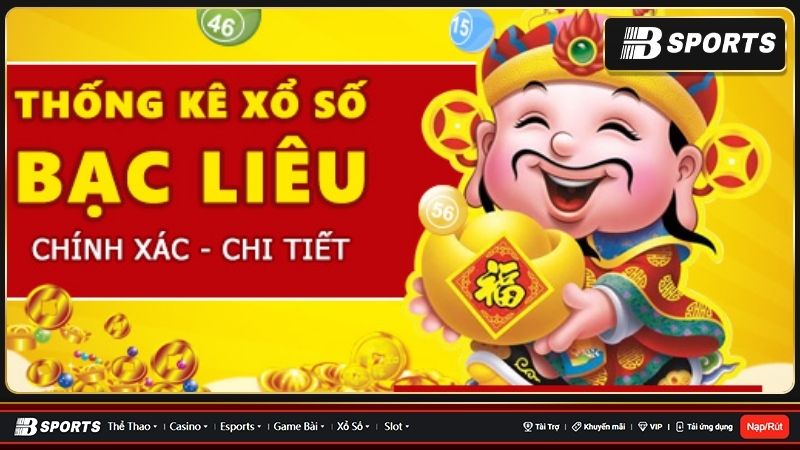 Xổ số Bạc Liêu 30 ngày