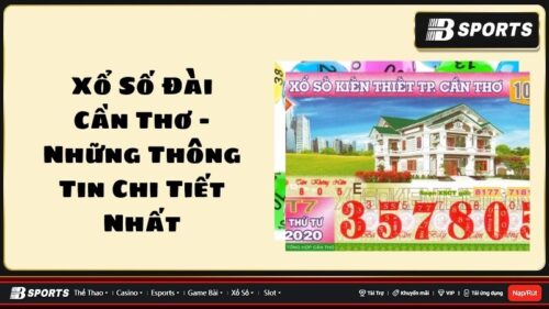 Xổ số đài Cần Thơ
