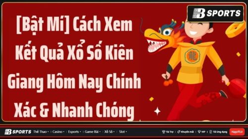 Xổ số Kiên Giang hôm nay