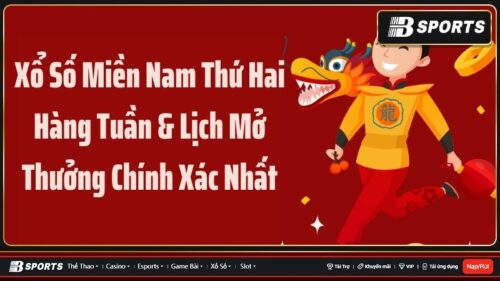 Xổ số miền Nam thứ Hai hàng tuần