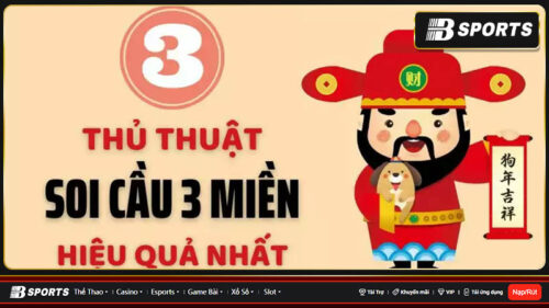 Có nhiều cách soi cầu xổ số 3 miền 